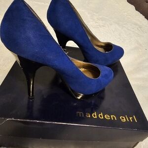 Cato Vibrant Blue Heels